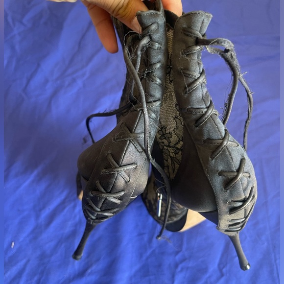 Dior mesh/lace Booties - Picture 6 of 8